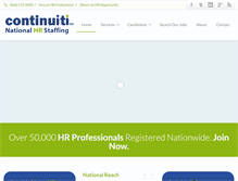 Tablet Screenshot of continuiti.com